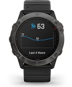 Body Battery w zegarku Garmin Fenix 6