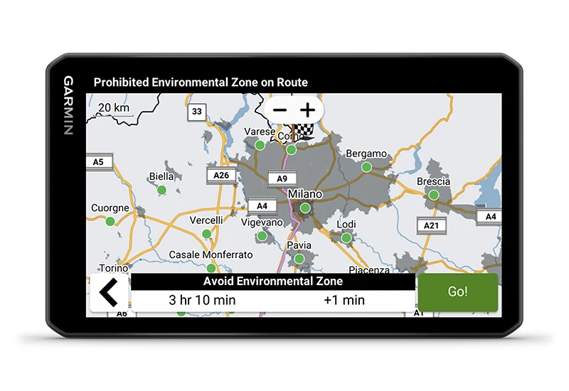 Przewaga Garmin Dezl LGV720 [010-02924-15]