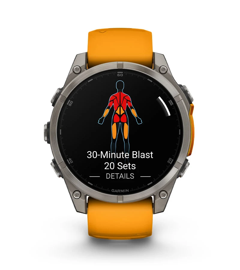 Przewaga Garmin Fenix 8 43mm Amoled Whitestone [010-02903-00]