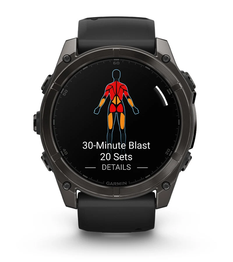 Przewaga Garmin Fenix 8 43mm Amoled Whitestone [010-02903-00]