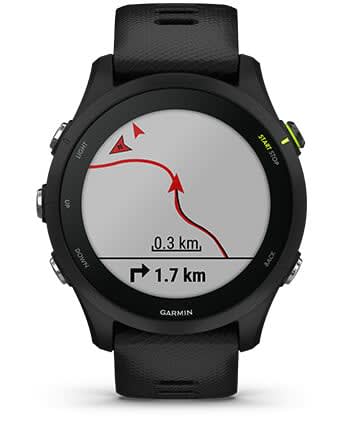 Garmin Forerunner 255 Music GPS Running Watch - whitestone