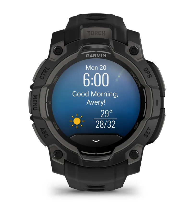 Garmin Instinct 3 Amoled 45mm Czarny [010-02936-00] - zalety