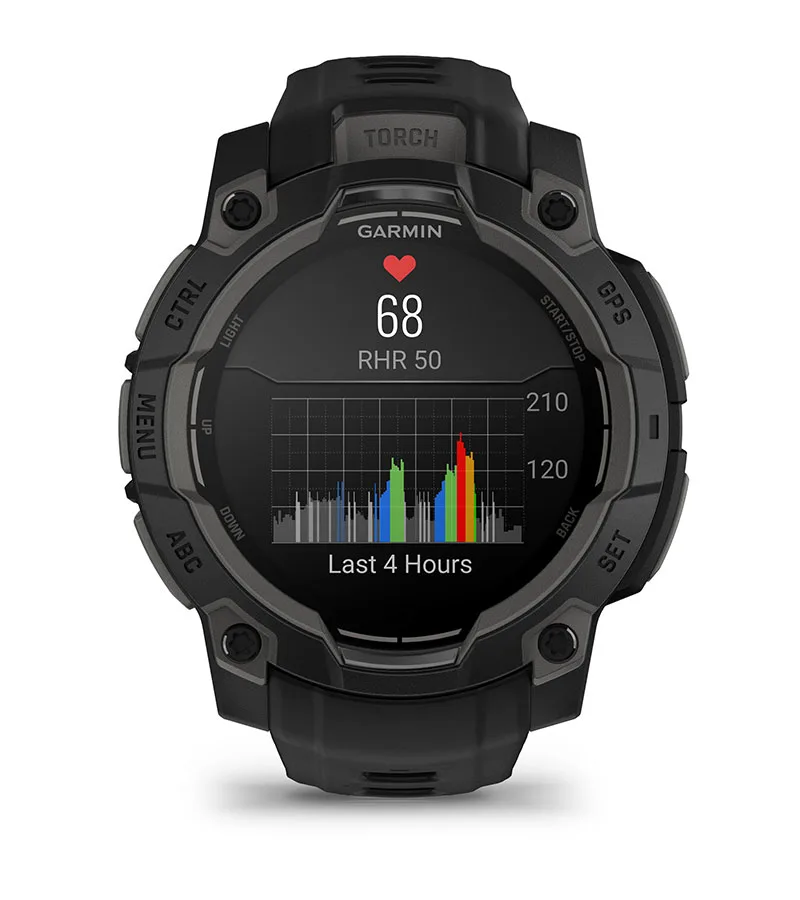 Atrybuty Garmin Instinct 3 Amoled 45mm Czarny [010-02936-00]