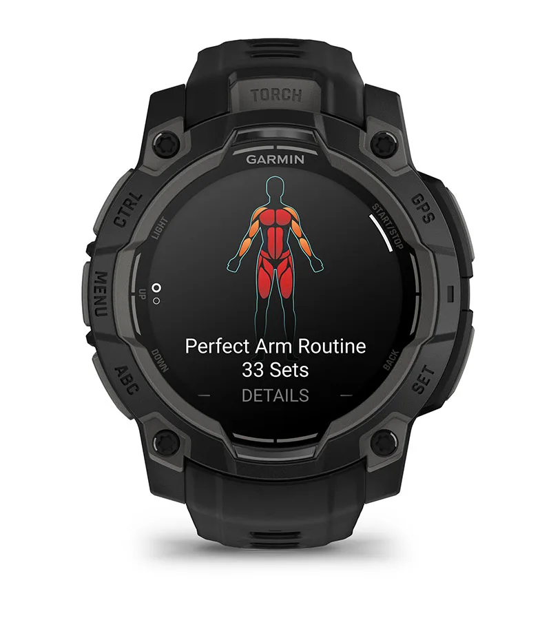 Zaleta Garmin Instinct 3 Amoled 45mm Czarny [010-02936-00]