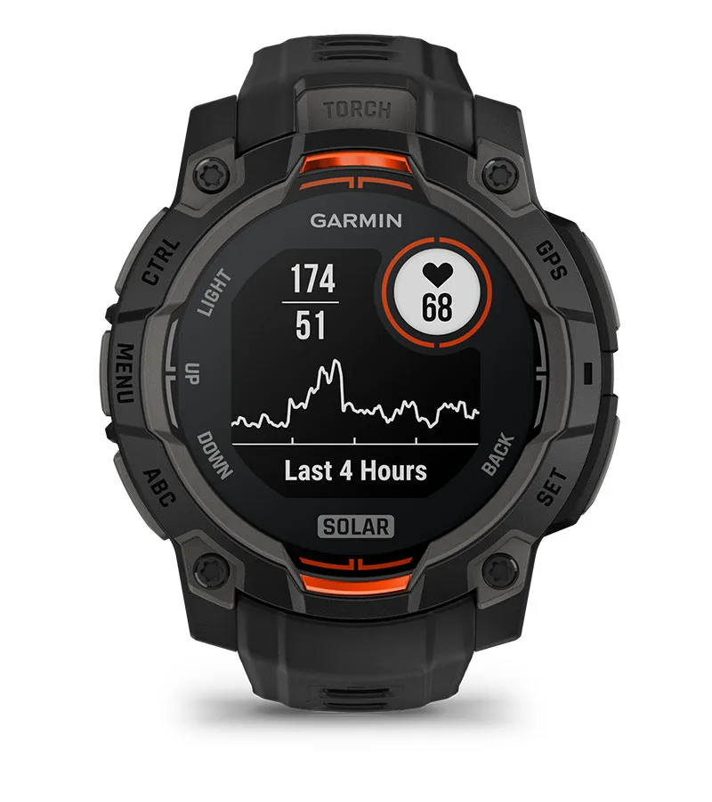 Atrybuty Garmin Instinct 3 Amoled 45mm Czarny [010-02936-00]