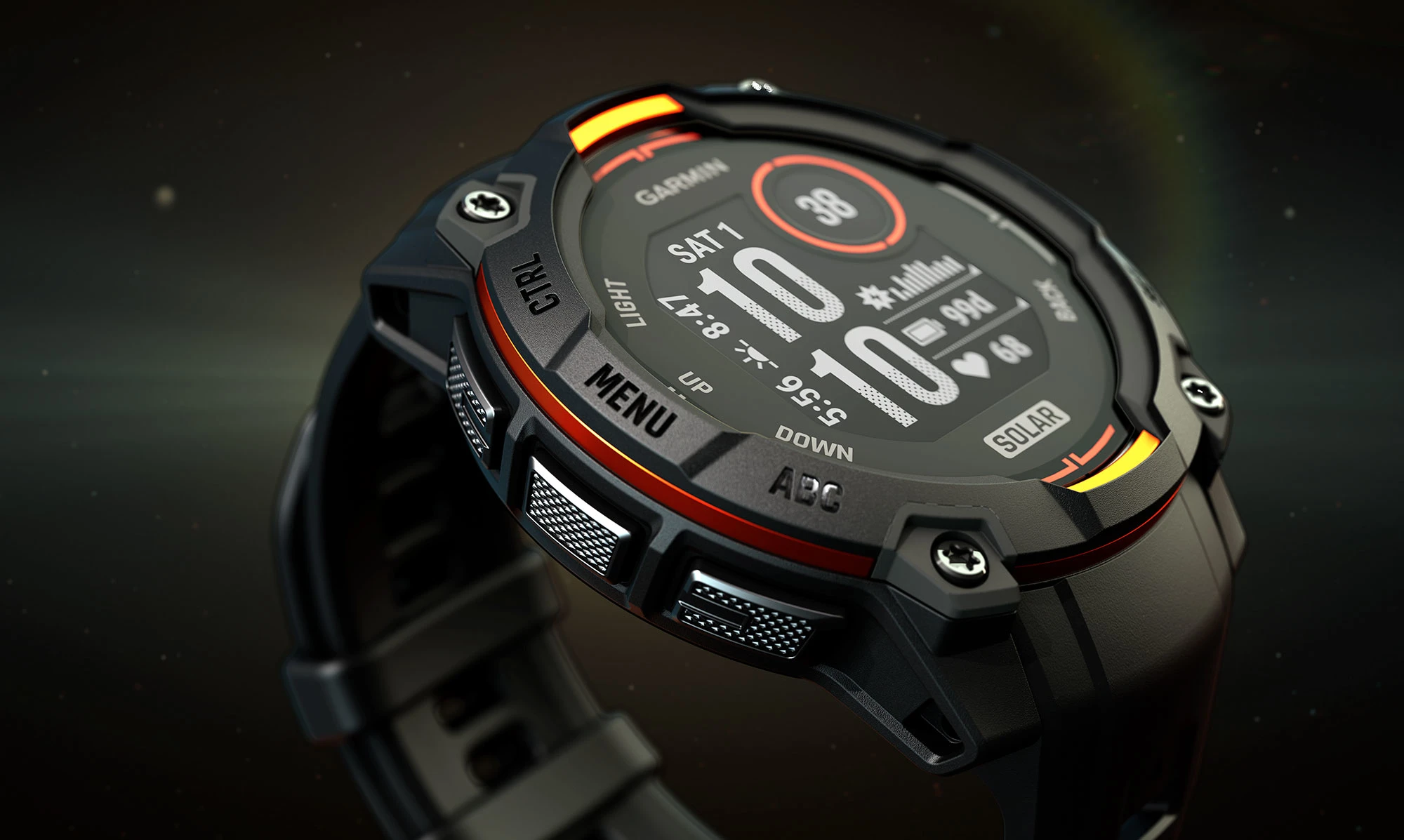 Atrybuty Garmin Instinct 3 Amoled 45mm Czarny [010-02936-00]