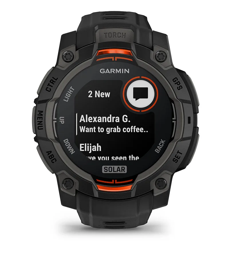 Garmin Instinct 3 Amoled 45mm Czarny [010-02936-00] funkcjonalność