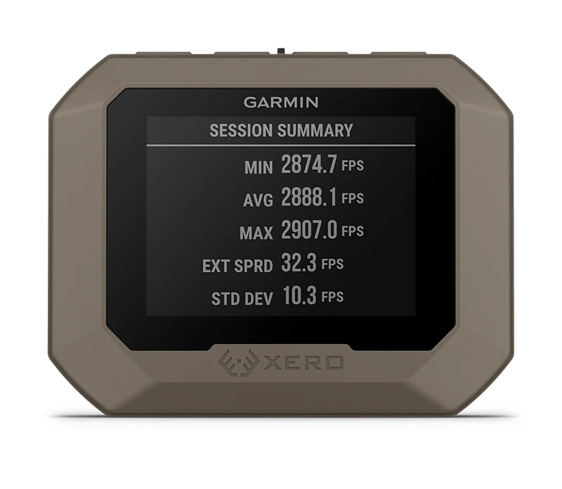 Garmin Xero C1 Pro Chronograf 010-02618-11 - zalety