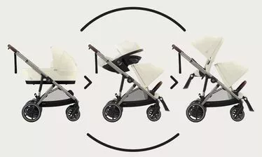 Przewaga Cybex e-Gazelle S + Siedzisko Gazelle S