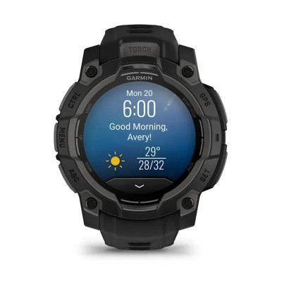 Garmin Instinct 3 Amoled 45mm Czarny [010-02936-00]