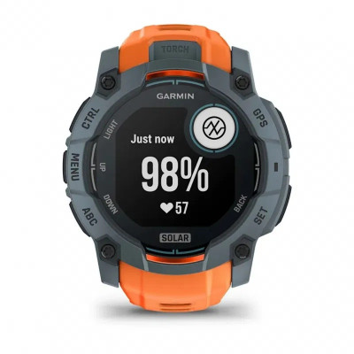 Garmin Instinct 3 Solar 50mm Pomarańczowy [010-02935-01] 