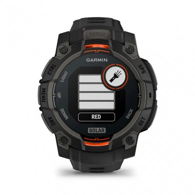 Garmin Instinct 3 Solar 45 mm Czarny [010-02934-00]