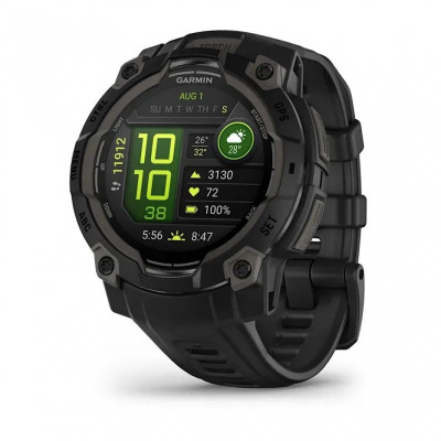 Garmin Instinct 3 Amoled 50mm Czarny [010-03020-00]