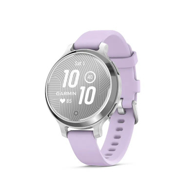 Garmin Lily 2 Active Srebrny z paskiem Purple Jasmine [010-02891-01]