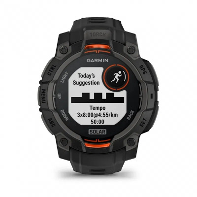 Garmin Instinct 3 Solar 50mm Czarny [010-02935-00]