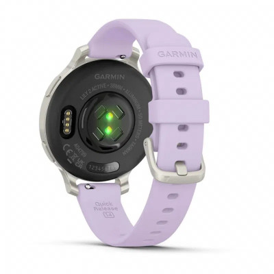 Garmin Lily 2 Active Srebrny z paskiem Purple Jasmine [010-02891-01]