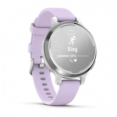 Garmin Lily 2 Active Srebrny z paskiem Purple Jasmine [010-02891-01]