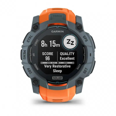 Garmin Instinct 3 Solar 50mm Pomarańczowy [010-02935-01] 