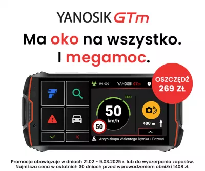 Funkcja Yanosik GTm